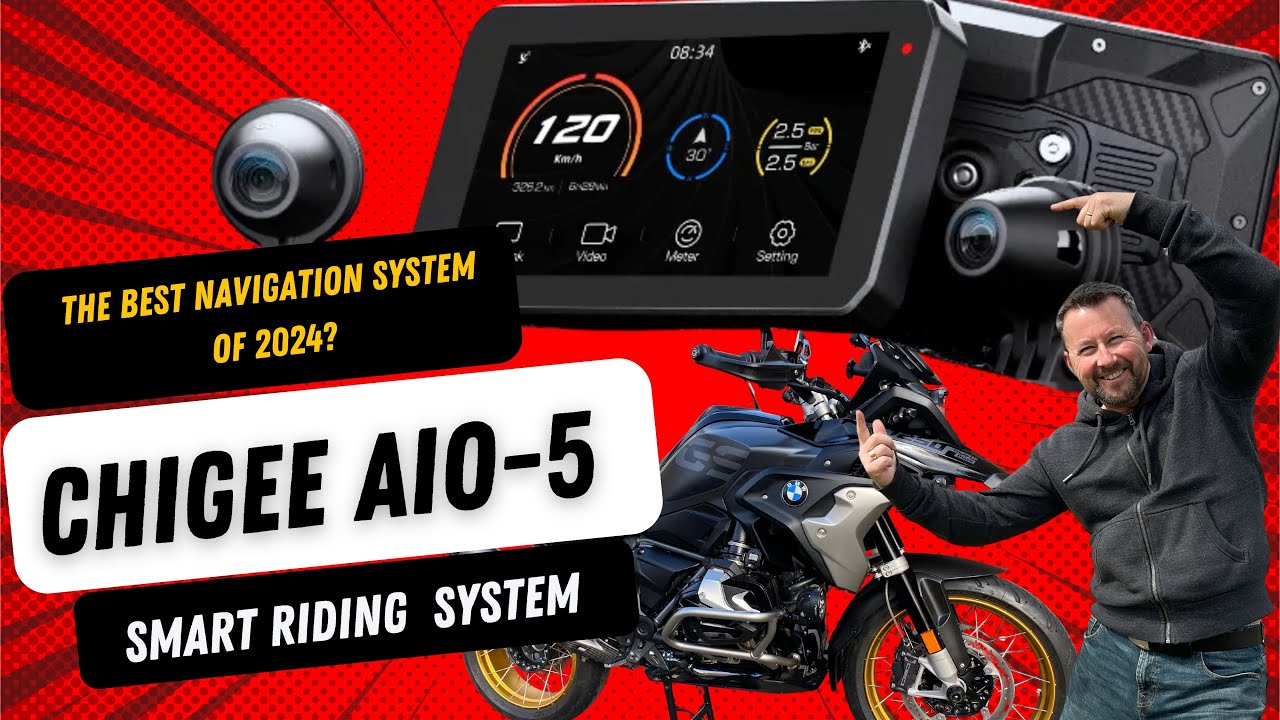 Part 1.  Best Navigation Unit Of 2024? Chigee's AIO-5. It's A Long One! Installed on my BMW R1250GS