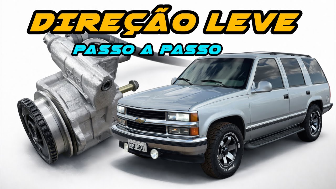 REVISÃO BOMBA DIREÇÃO HIDRÁULICA SILVERADO EM CASA