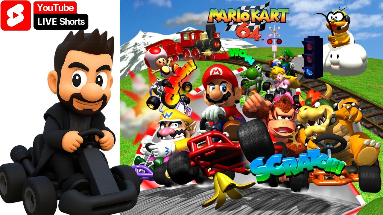 MARIO KART 64: ZERANDO TUDO NO N64! 🍄 Vem pro chat!