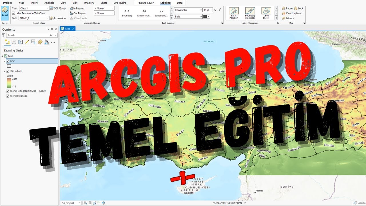 ArcGIS Pro Temel Eğitim | Ders 1