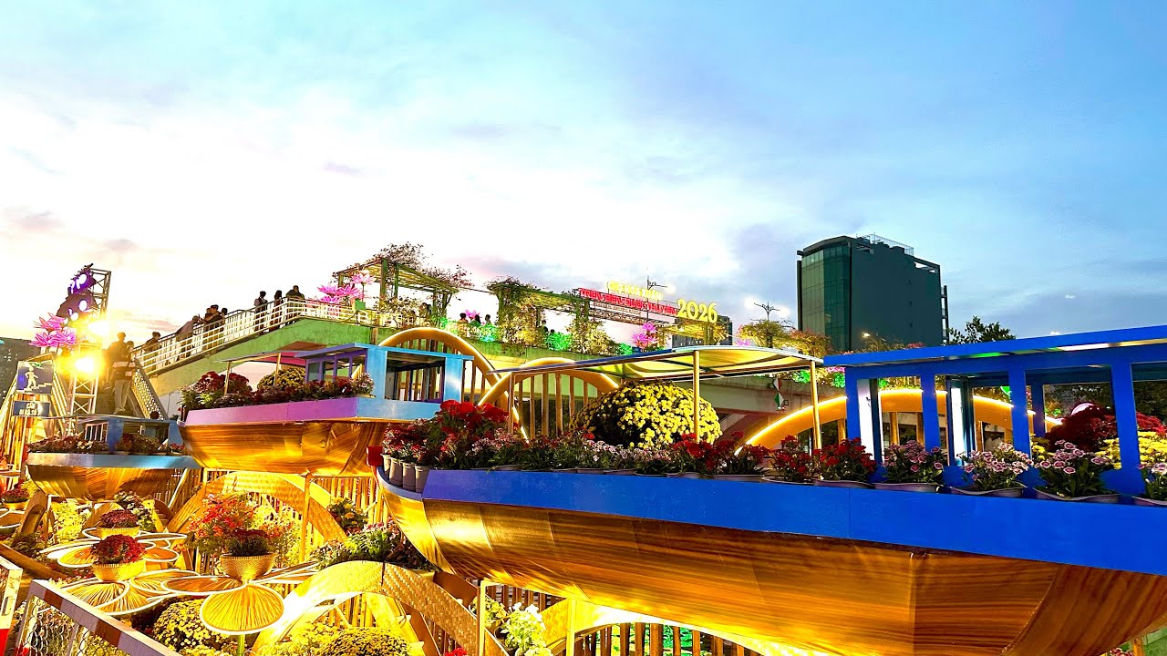 Lễ Hội Trên Bến Dưới Thuyền #xuhuongyoutube #saigon #canhdep # Cuộc Sống Quanh Ta 