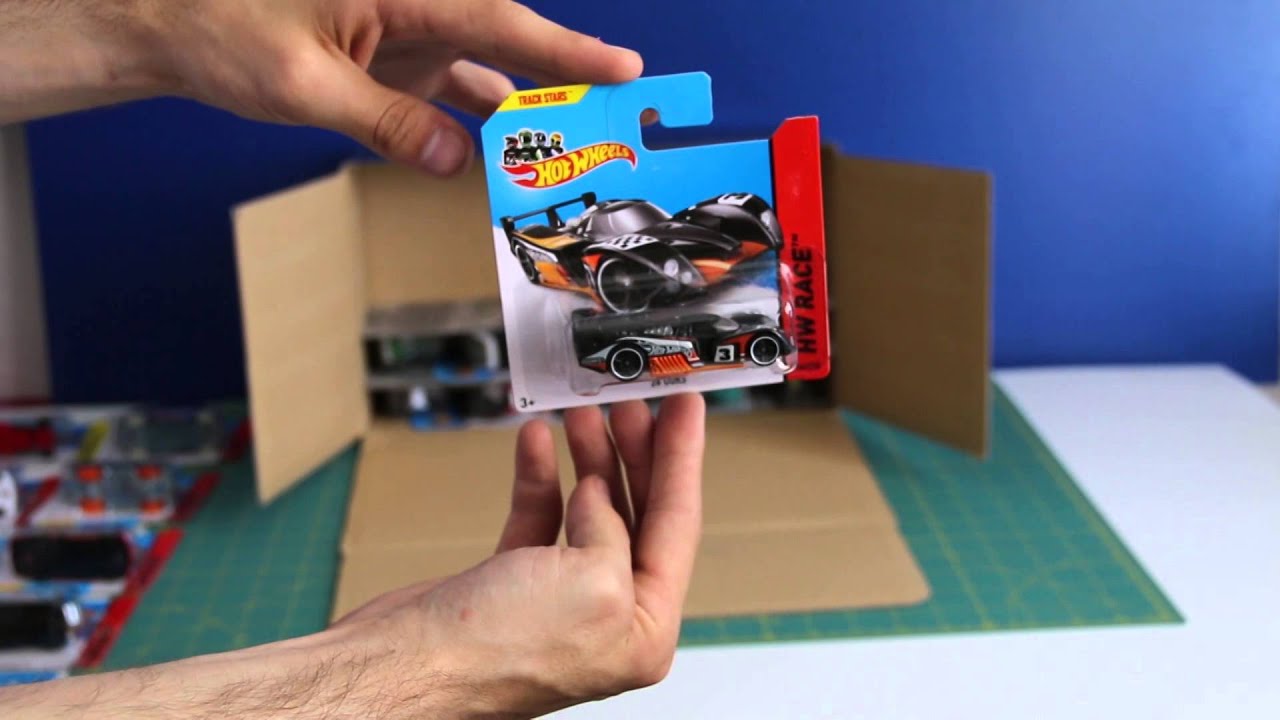 Unboxing Hot Wheels Basic Car 50-pack