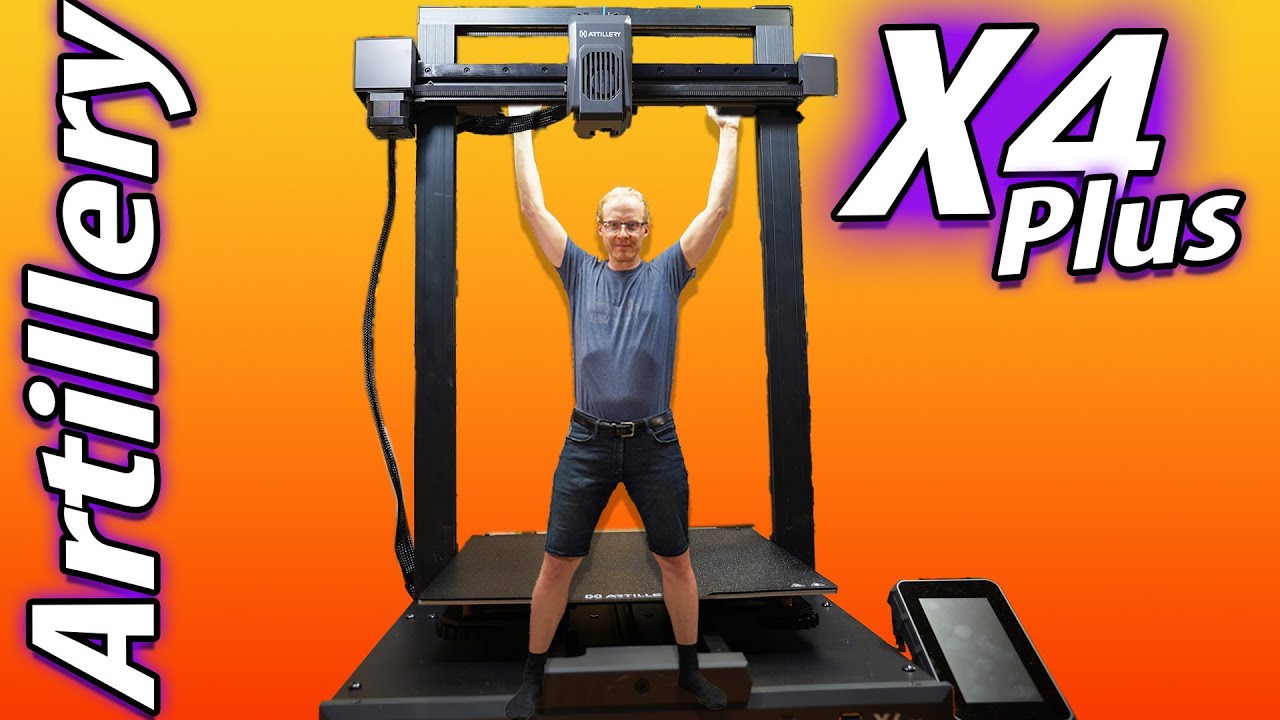 Artillery Sidewinder X4 plus — ОГРОМНЫЙ, быстрый и доступный принтер-клипер?
