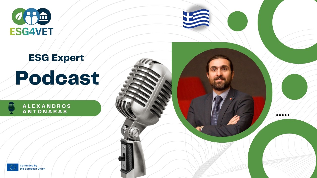 ESG4VET Podcast with Alexandros Antonaras, Professor in University of Nicosia - Episode 15