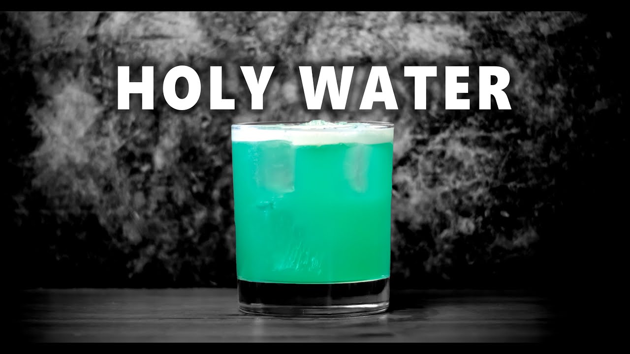 The Holy Water Cocktail – The Vibrant Blue Drink You NEED to Try! 💙🔥