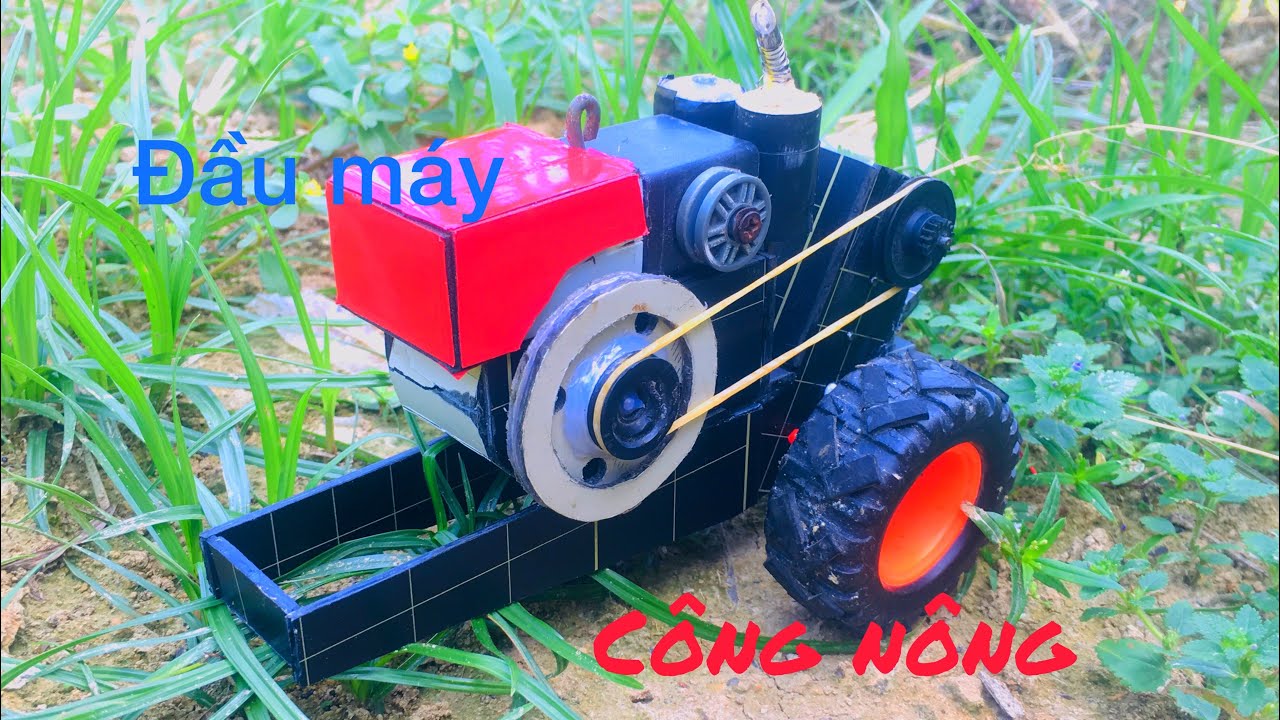 Chế Tạo & Lắp ráp đầu xe công nông mini // TỰ CHẾ TẠO [DIY]