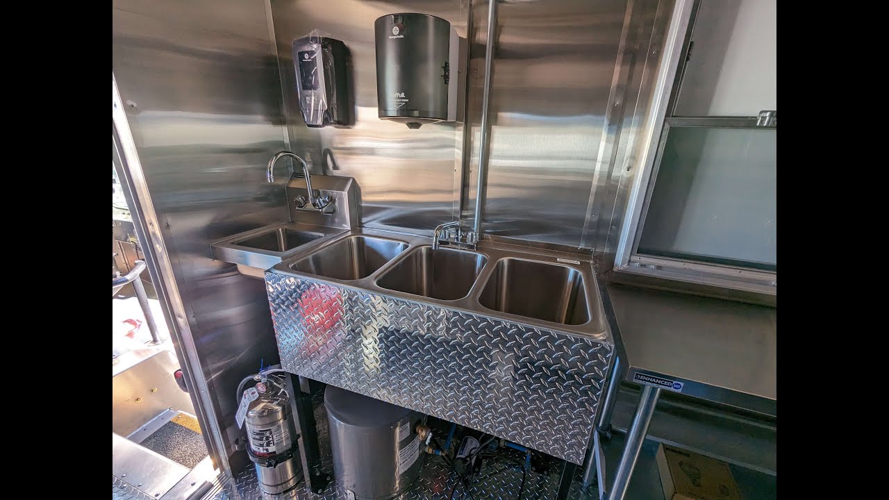 Plumbing and Gas(Propane/LP) systems in a Foodtruck| Lamar| 23Ft. Food Truck build | MHCFT