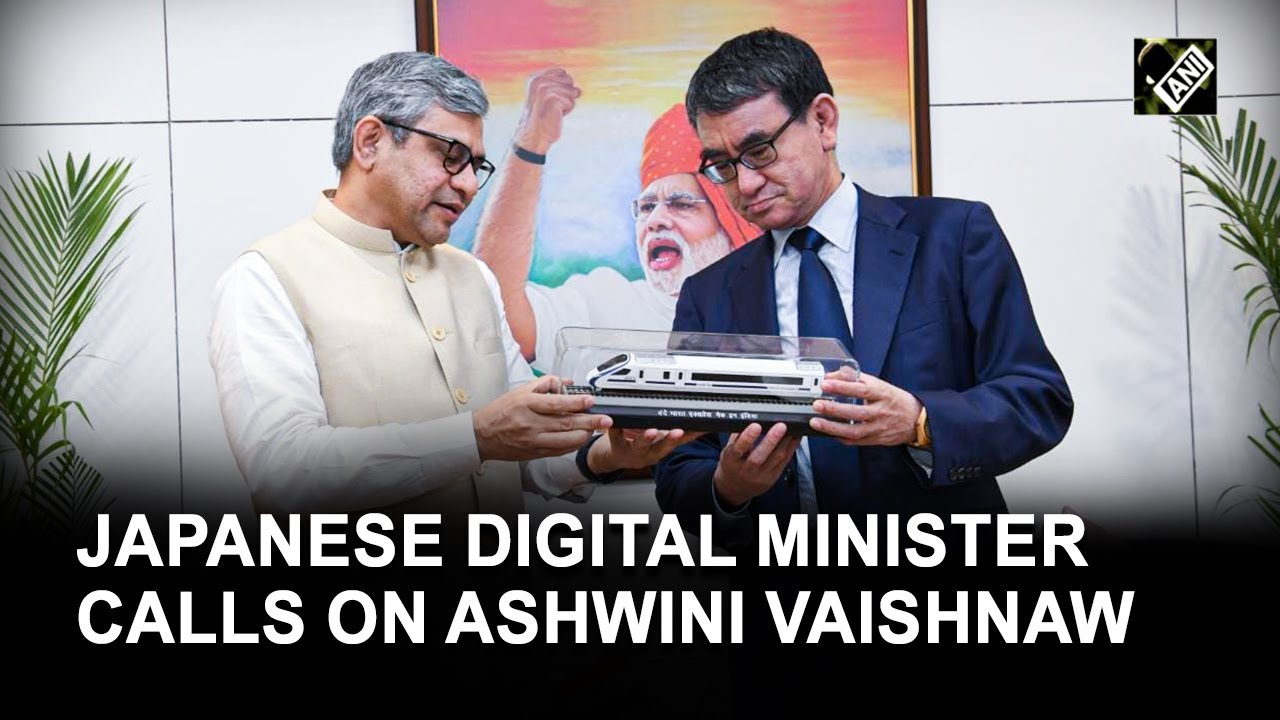 Japanese Digital Minister calls on Ashwini Vaishnaw; detailed talks on emerging technologies held