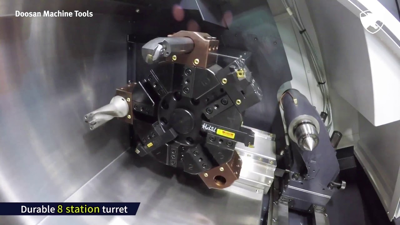 Doosan PUMA LEO 1600 CNC Turning Centre Video (L7130)