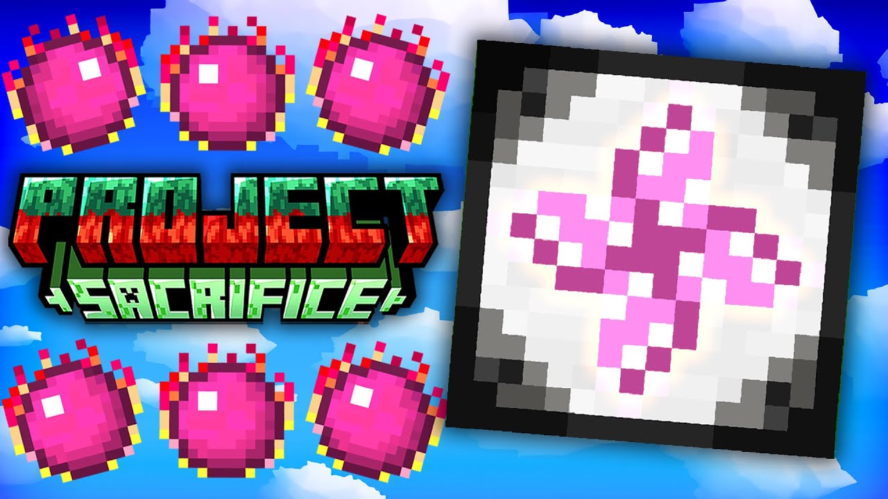 Minecraft Project Sacrifice | PROJECT E WILL SAVE US RIGHT?! #12 [Modded Questing Skyblock]