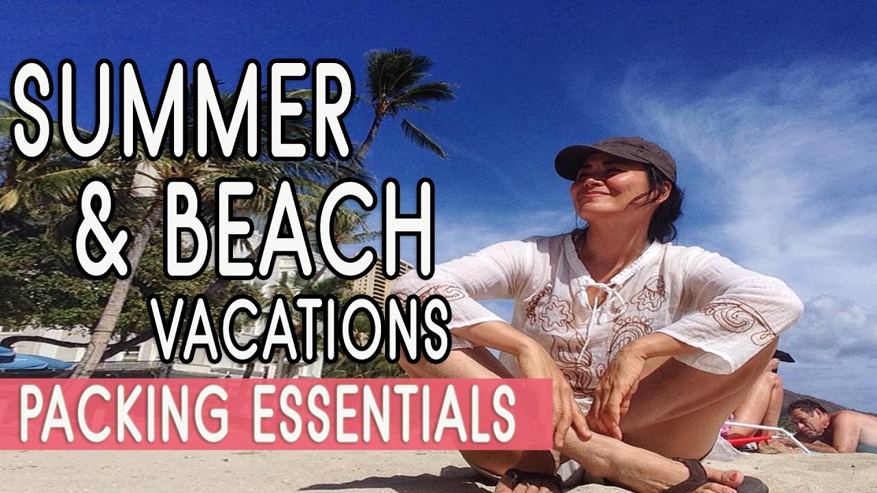 MINIMALIST PACKING ESSENTIALS FOR SUMMER TRAVEL | Packing Tips for Carry On Luggage