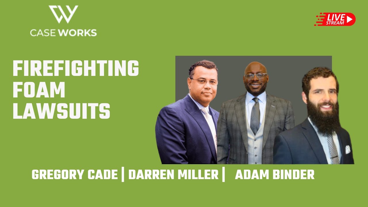 AFFF Fire Fighting Foam Lawsuit Update