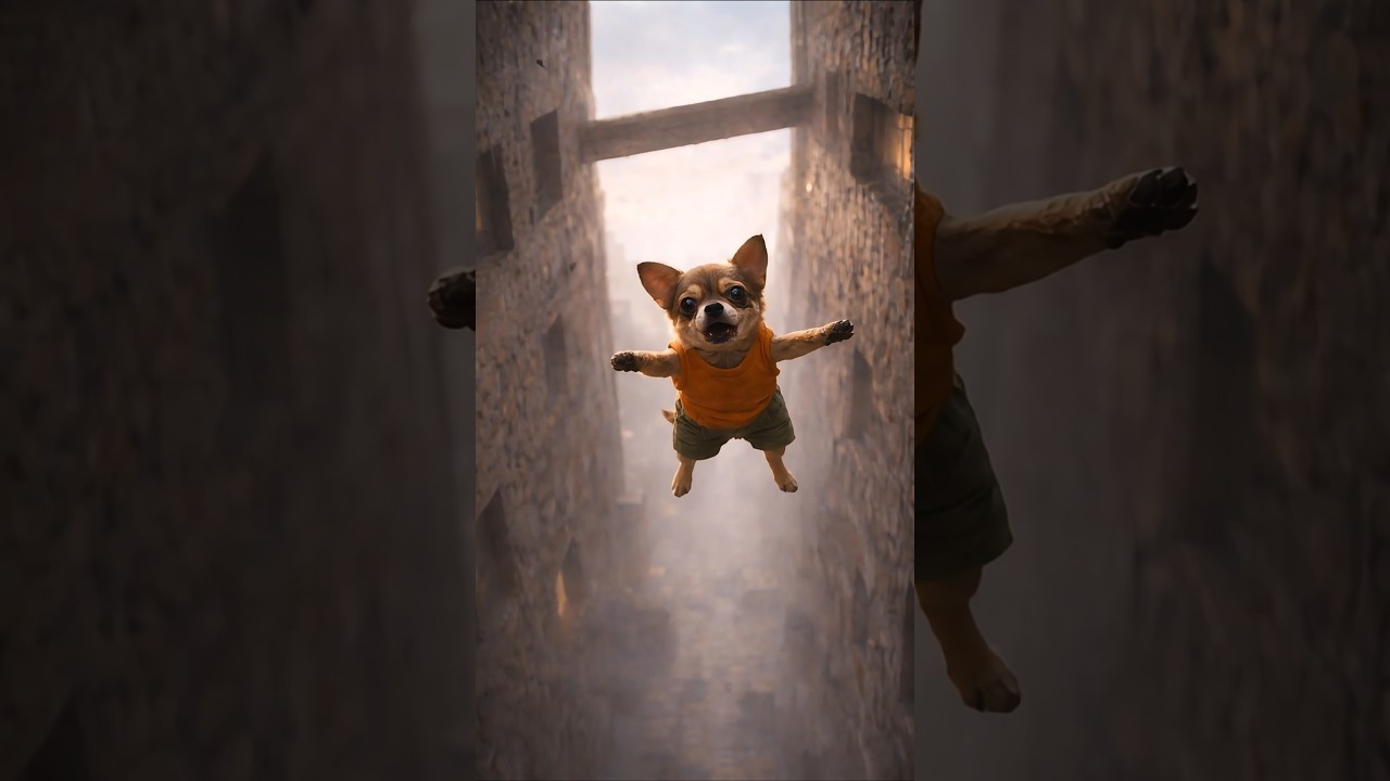 Sparky Cat Thought He Could Save the Puppy&hellip;🐶