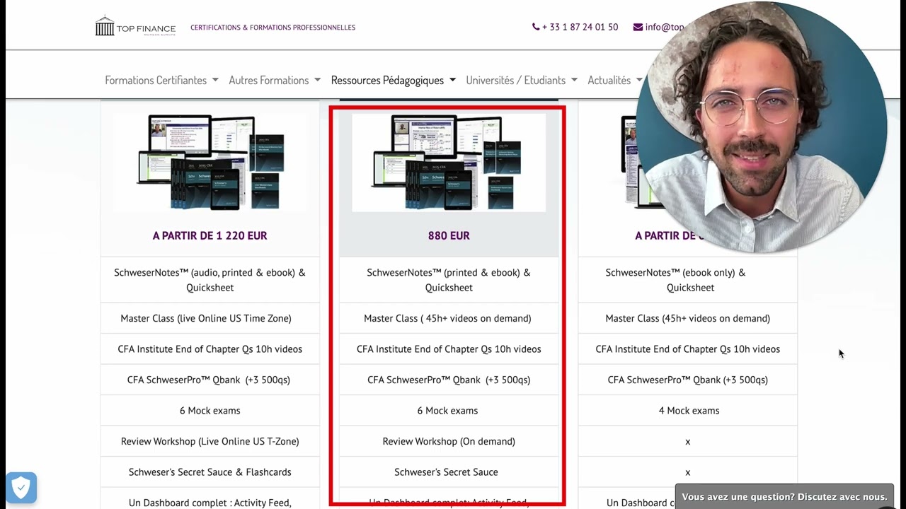 CFA&reg; Level I Exam - Quel package e-learning s&eacute;lectionner ?