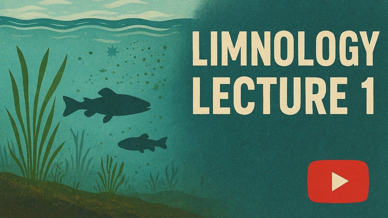 Limnology Lecture - 1 | Introduction to Limnology | Study of Lakes, Rivers & Wetlands