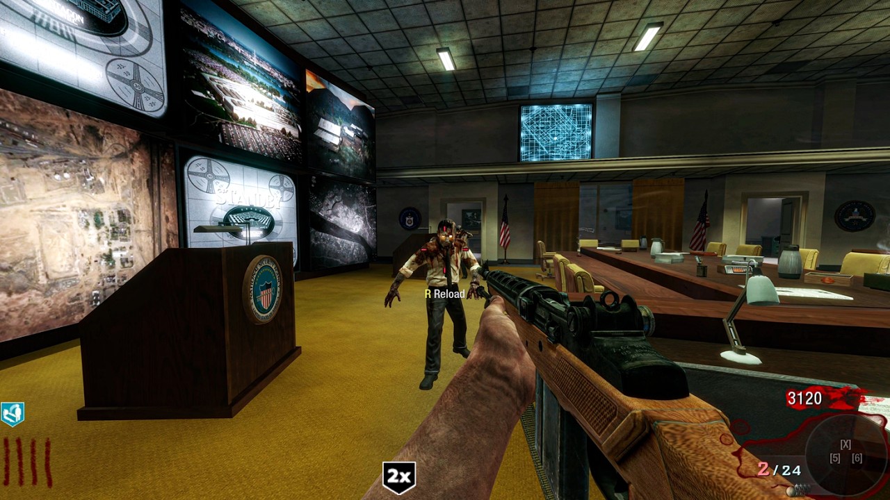 BLACK OPS ZOMBIES: FIVE GAMEPLAY (NO COMMENTARY)