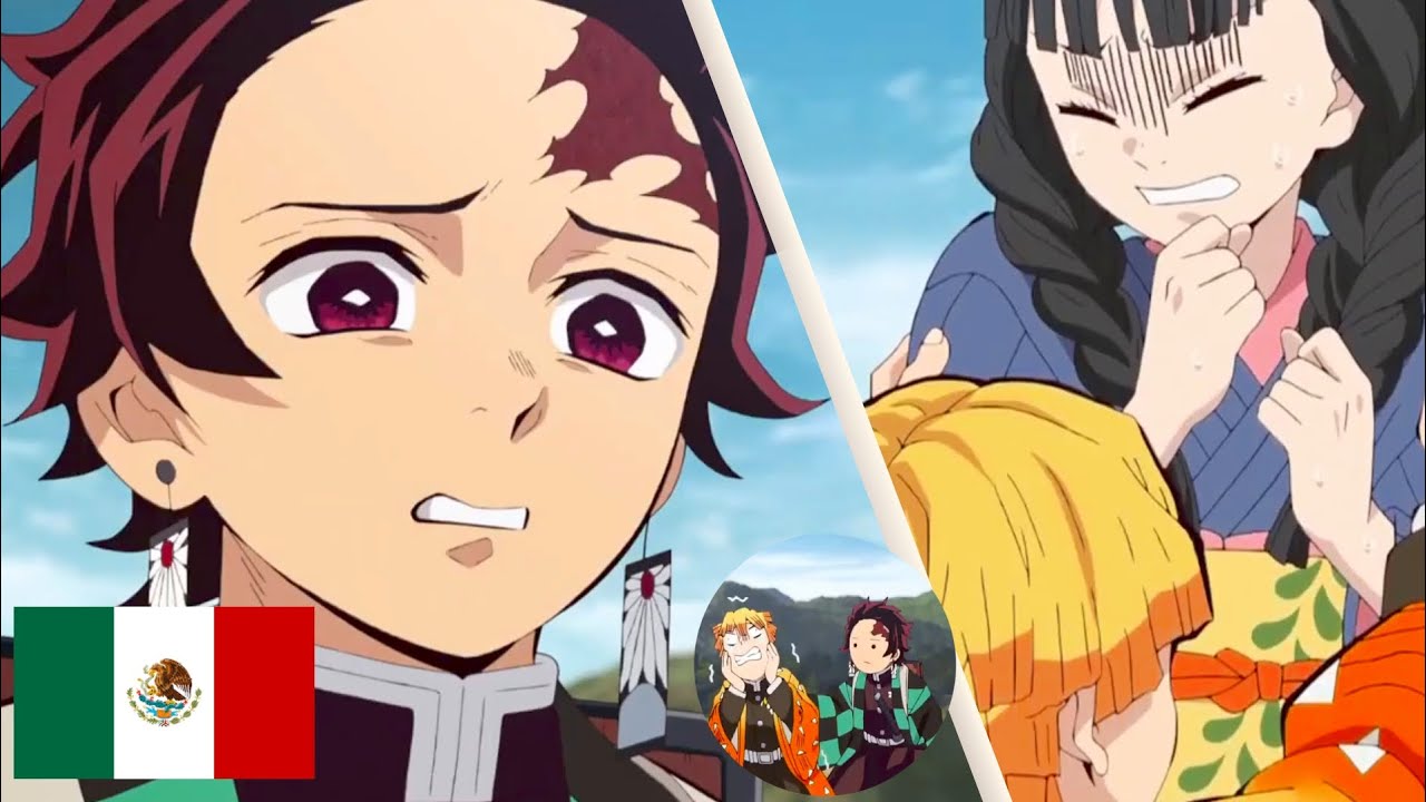 TANJIRO Y ZENITSU SE CONOCEN POR PRIMERA VEZ Y ESTO SUCEDIÓ | KIMETSU NO YAIBA 😆❤️‍🔥