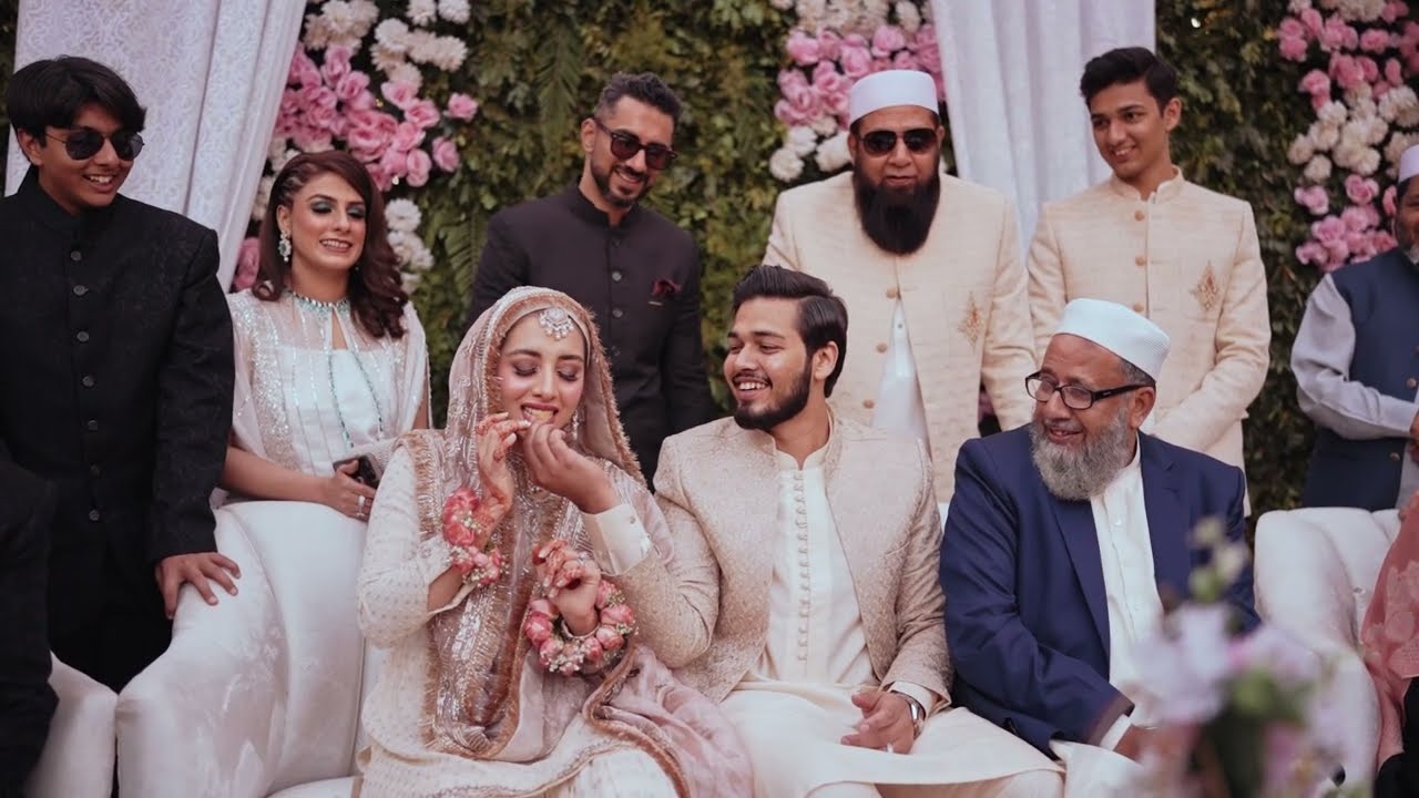 Inzamam-ul-haq&rsquo;s son, Ibtesam-ul-Haq Nikah Video