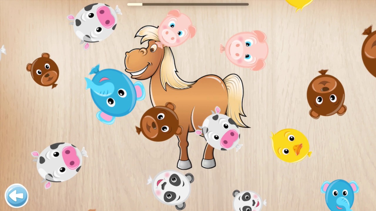 Cavallo - Imparare i nomi degli animali e i loro versi animali