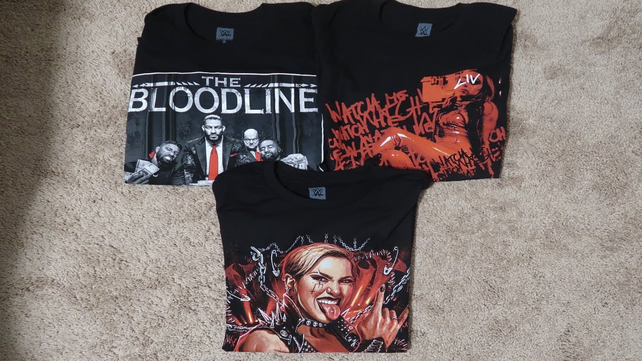 WWE Shop Unboxing 4/4/22 - FINALLY Got The Bloodline Shirt