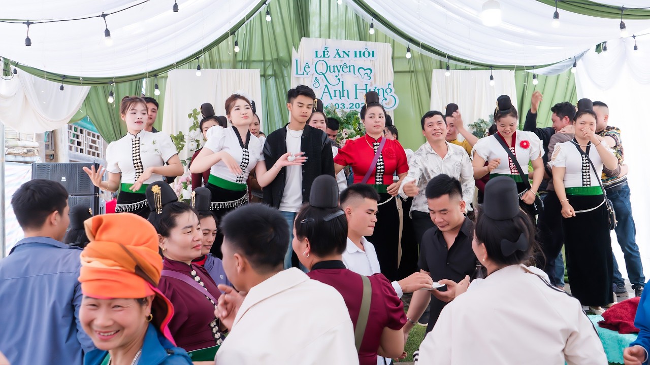 NHẠC SÀN TÂY BẮC CHÚC MỪNG LỄ ĂN HỎI LỆ QUYÊN & ANH HƯNG UBND XÃ TÀ HỘC SƠN LA 14 3 2026