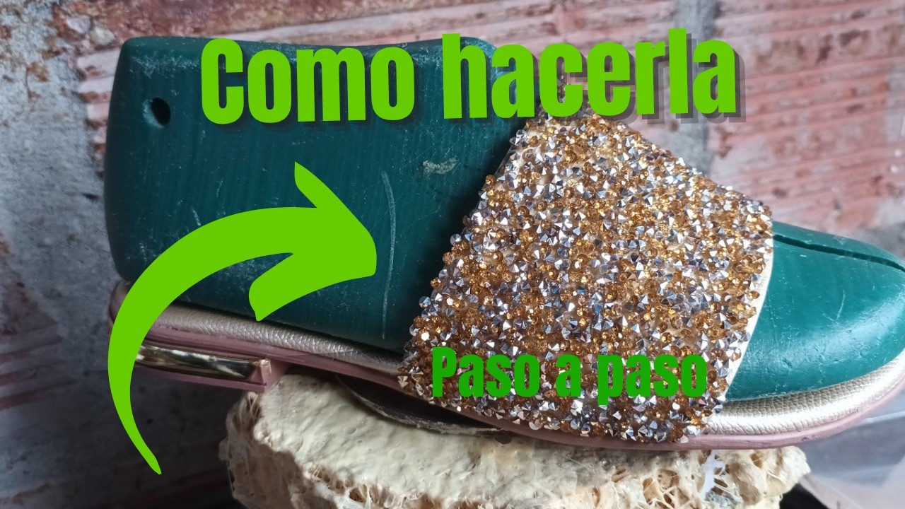Como hacer una sandalia sin costura