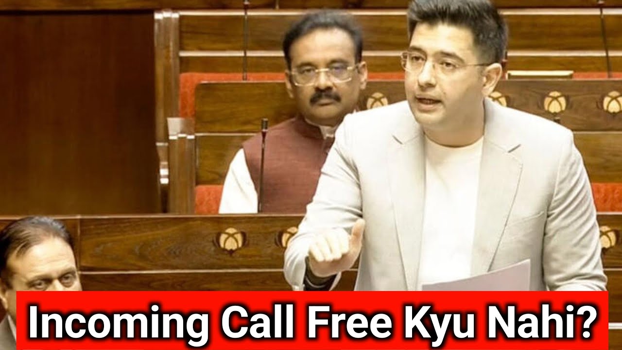 Incoming Call Band? Raghav Chadha Ne Parliament Me Kya Kaha? 