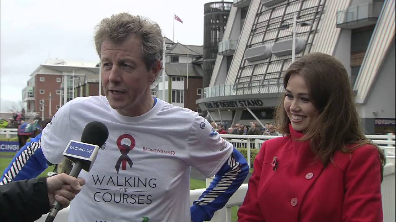 Walking The Courses: Richard and singer Alicia Lowes on Racing UK, Aintree 7/11/15