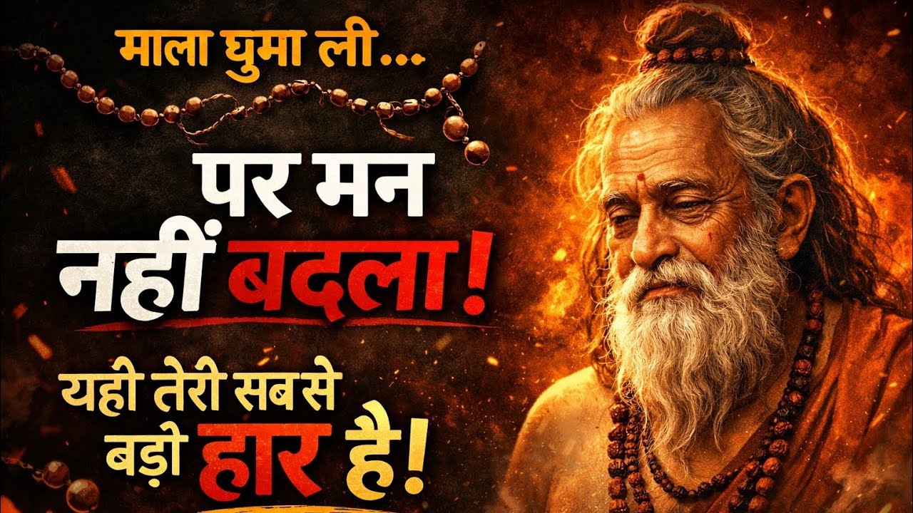माला घुमा ली... पर मन नहीं बदला! यही तेरी सबसे बड़ी हार है !