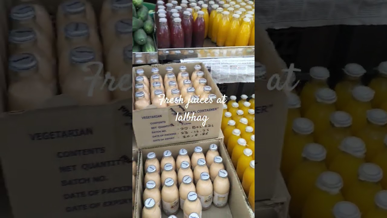 fresh juices at lalbhag 