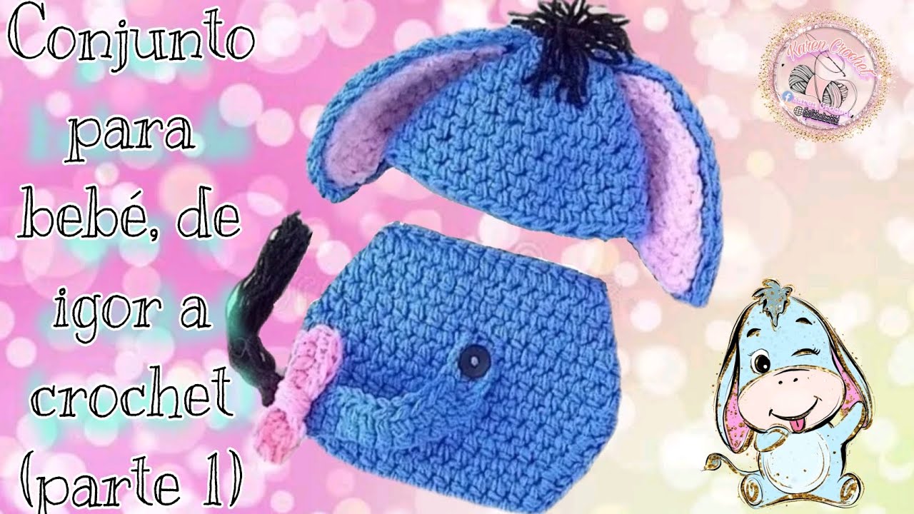 Conjunto de igor para bebé tejido a crochet paso a paso (Parte 1)