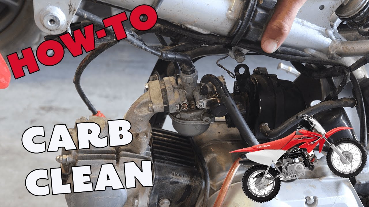 How-To Clean Carburetor Honda CRF70