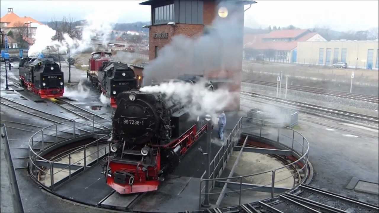 Brockenbahn Impressionen: Winterdampf zum Brocken