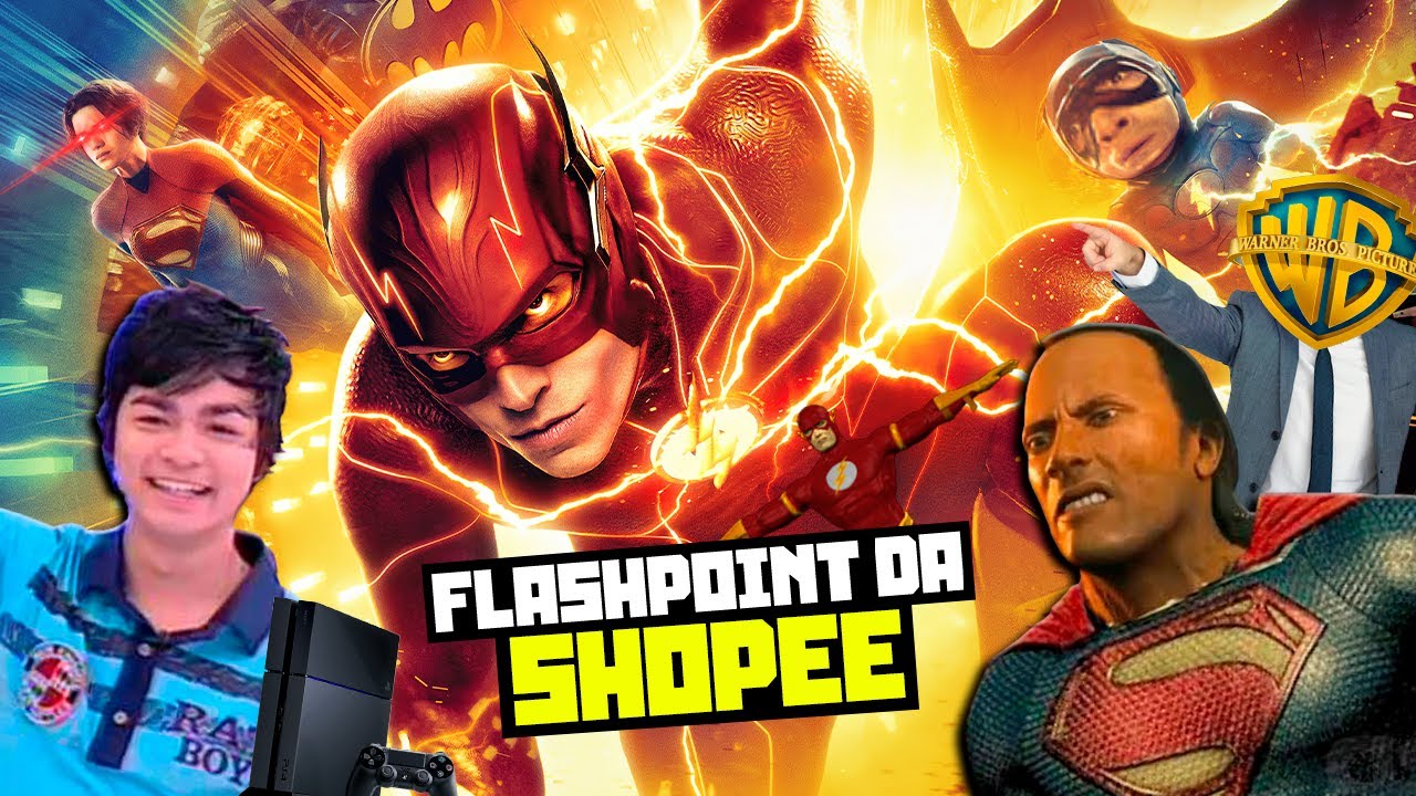 THE FLASH consegue ser MUITO BOM e MUITO RUIM ao mesmo tempo 🎮🤣