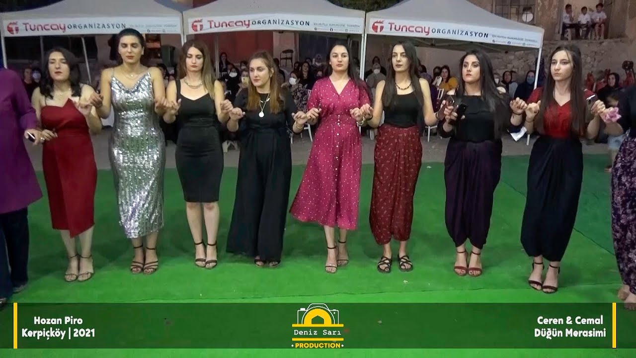 Hozan Pîro Halay 2021 - Ceren & Cemal Düğün Merasimi | Kerpiçköy Part-1