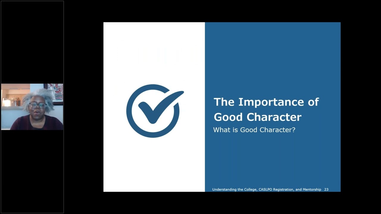 CASLPO Registration and Mentorship Webinar