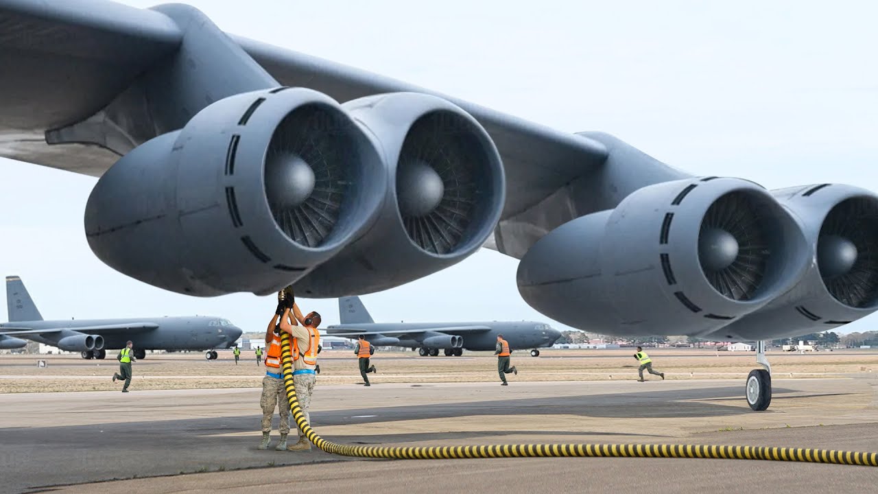 The Extreme Process of Starting US Biggest Bomber