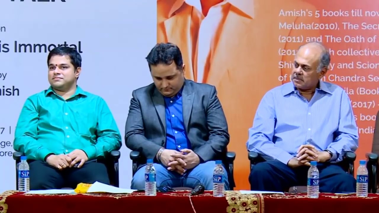INDIC Talk on Why India is Immortal by Amish on 24th oct.2017