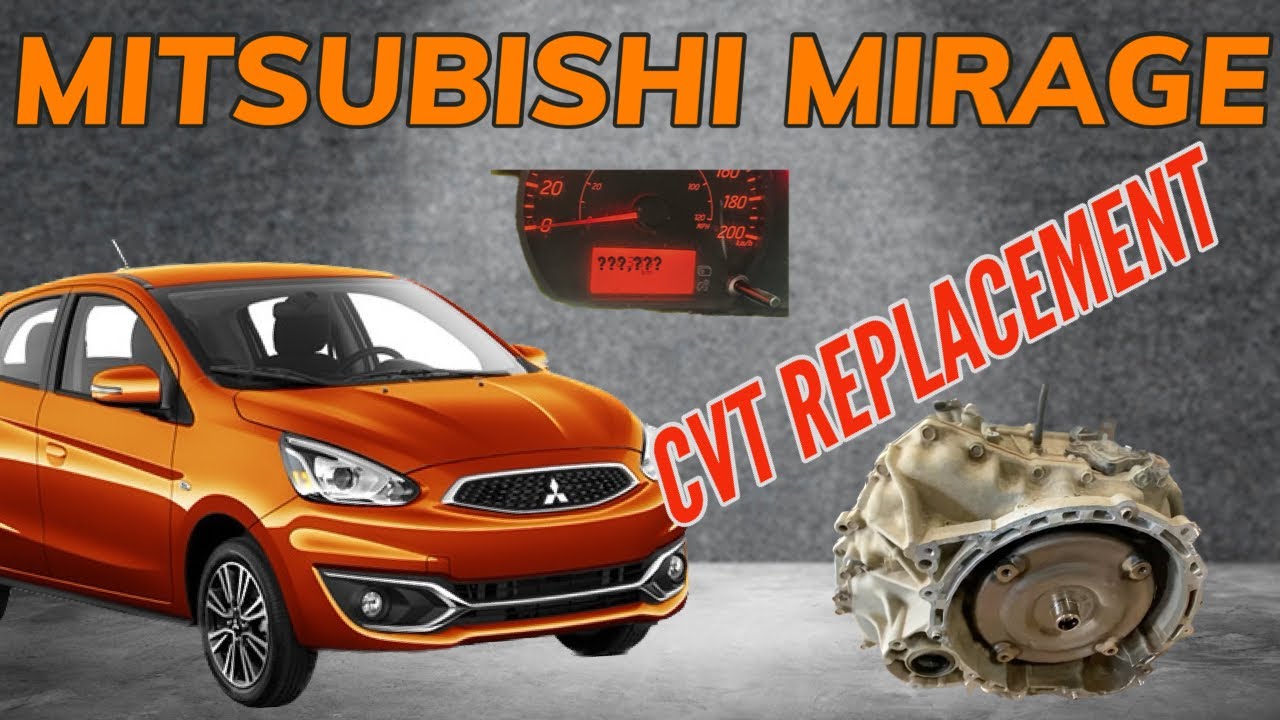 How to replace a Mitsubishi Mirage CVT part1