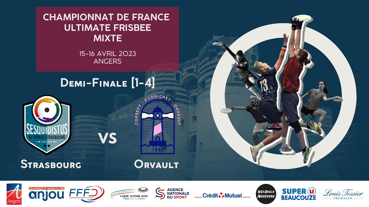 Strasbourg - Orvault : Championnat de France Mixte 2023 - Demi-finale