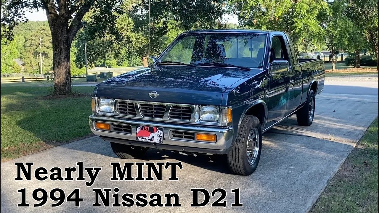 Clean 1994 Nissan D21 Hardbody XE with Only 94k Miles!