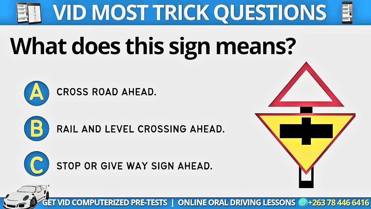 VID Provisional Test Questions 2024 | Mr Pauline Driving lessons