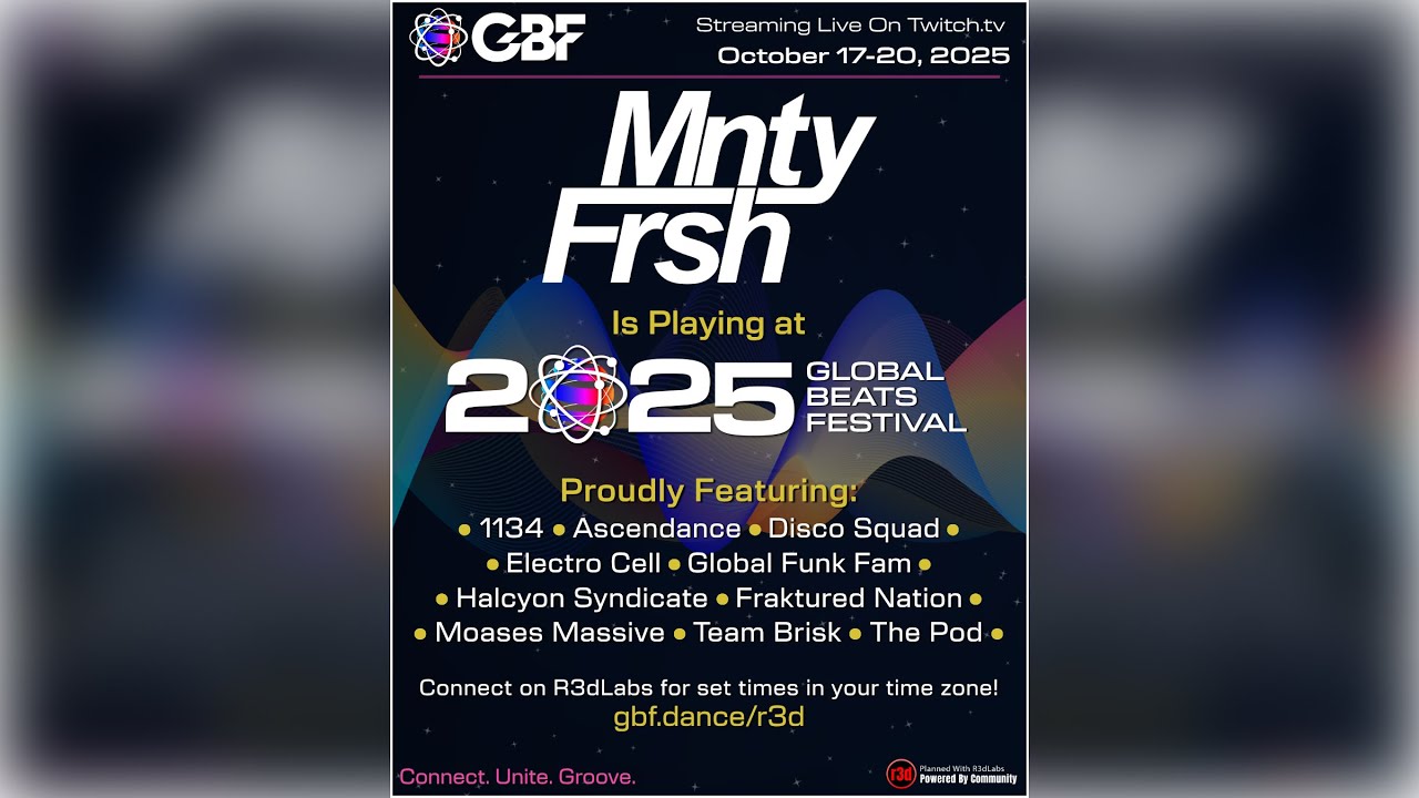 2025 10.17 &mdash; Global Beats Festival 2025 set &mdash; Neon Fusion stage