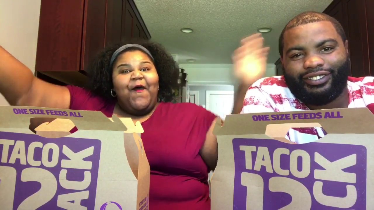 TACO BELL CHALLENGE! | HUSBAND & WIFE EDITION |