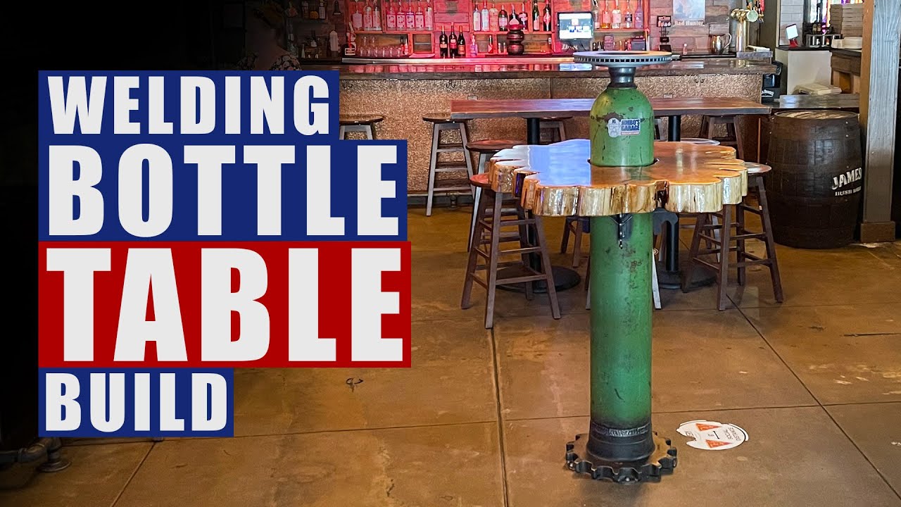 Welding Bottle Table | JIMBO'S GARAGE