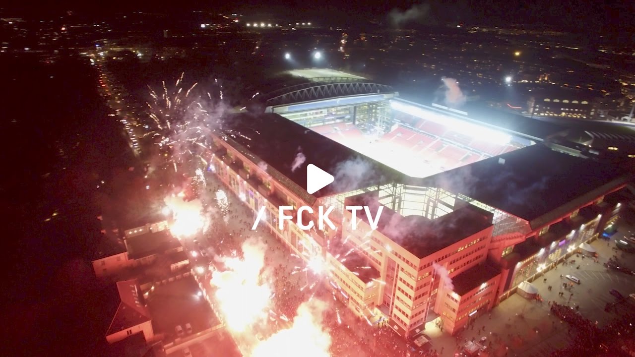 Se spillernes ankomst i aftes - ovenfra og indefra!