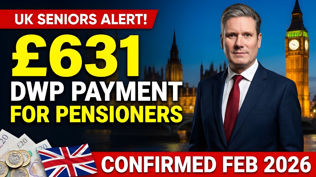 Just Confirmed! 🚨 &pound;631 DWP Payment for UK Pensioners  (Feb 2026)