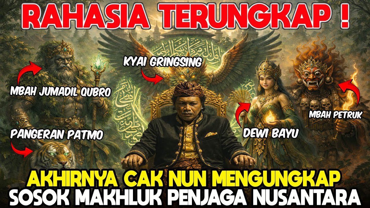 CAK NUN - SERUSAK APAPUN INDONESIA MASIH ADA YG MENJAGA 