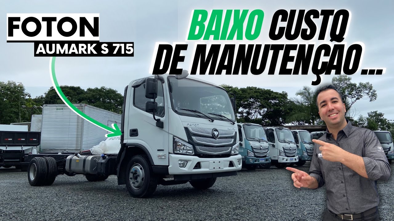 REVIEW FOTON AUMARK S 715  | MANO CAMINHÕES