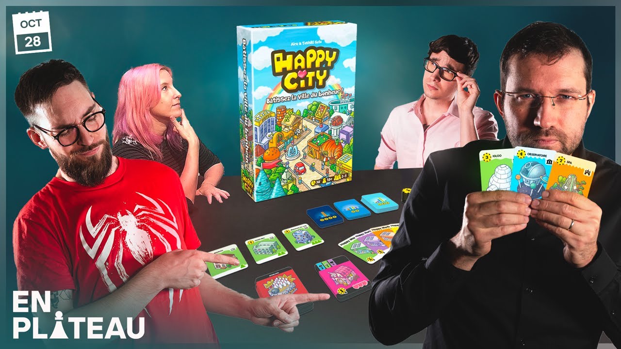 ON JOUE À HAPPY CITY et LE ROI DES 12 | EN PLATEAU
